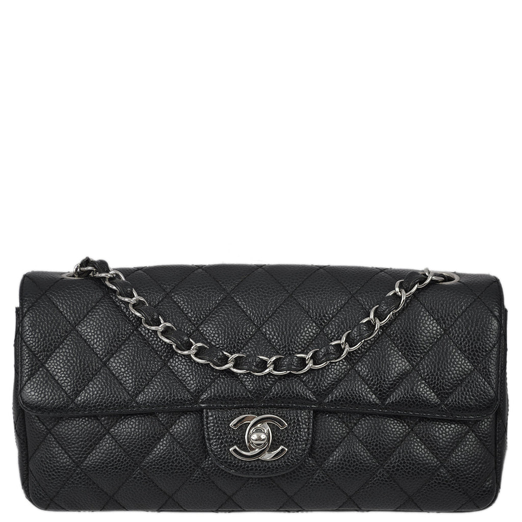 CHANEL 2005-2006 East West Navy Caviar in 2023