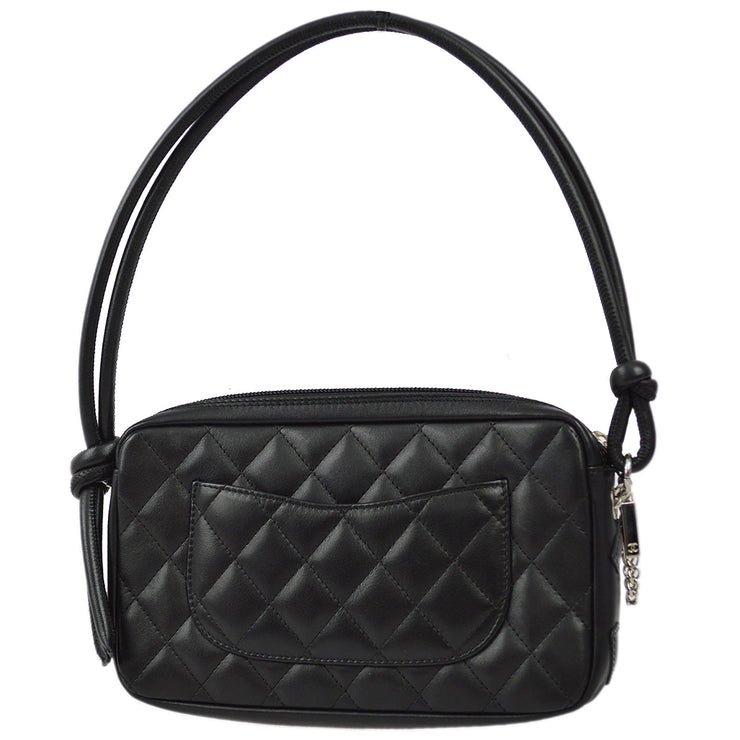 Chanel 2005-2006 Black Calfskin Cambon Ligne Handbag – AMORE