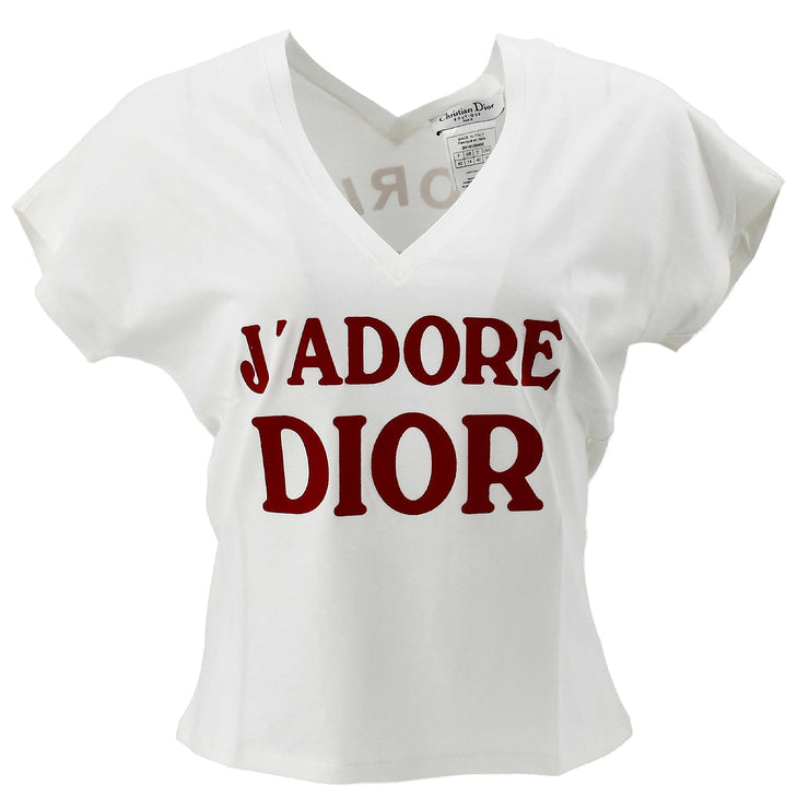 Christian Dior T-shirt Tops White #42 – AMORE Vintage Tokyo