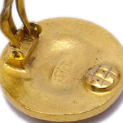 Chanel Earrings Gold Clip-On 94A