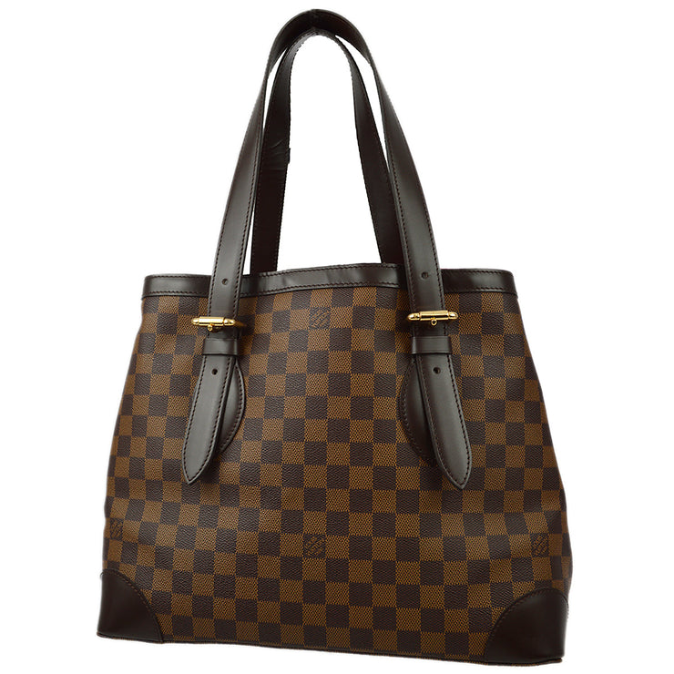 Louis Vuitton 2000 Damier Hampstead MM Tote Handbag N51204