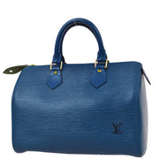 Louis Vuitton 1994 Blue Epi Speedy 25 M43015