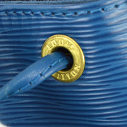Louis Vuitton 1994 Blue Epi Noe Drawstring Bucket Shoulder Bag M44005