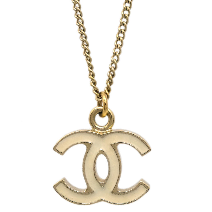 Chanel Gold Chain Pendant Necklace 08VP – AMORE Vintage Tokyo