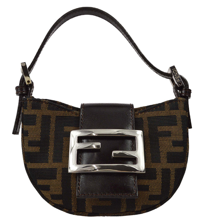 Fendi Brown Zucca Mini Handbag