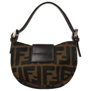 Fendi Brown Zucca Mini Handbag