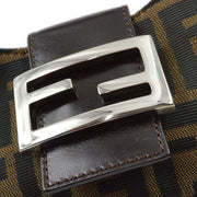 Fendi Brown Zucca Mini Handbag