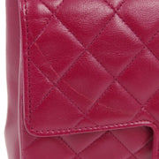 Chanel * 1989-1991 Pink Lambskin Top Handle Bag