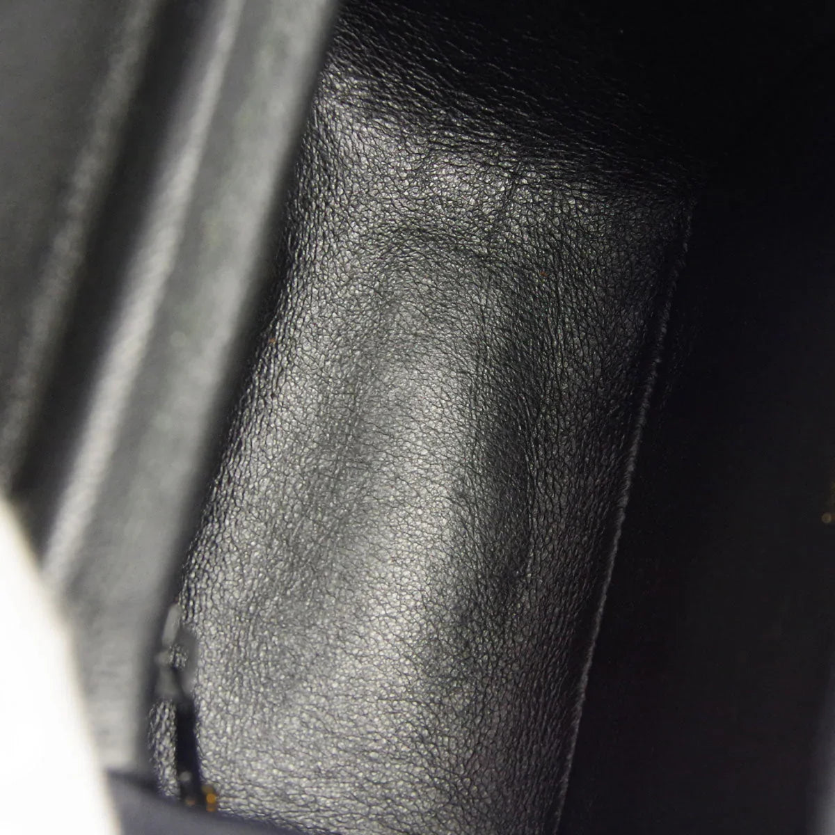 Chanel * 1997-1999 Black Satin Box Vanity Shoulder Bag