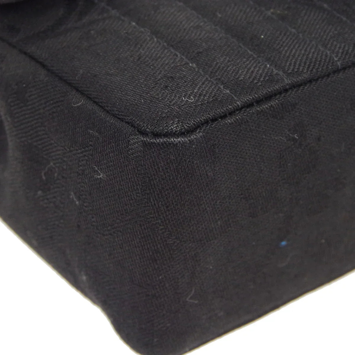 Chanel * 1991-1994 Black Mini Vertical Stitch Classic Square Flap Bag 17