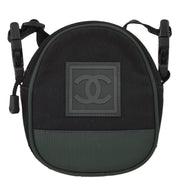 Chanel 2003-2004 Black Sports Line Shoulder Bag