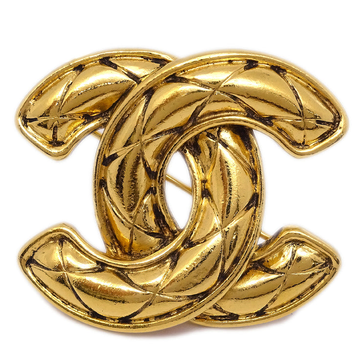 Vintage Chanel Pin Brooch Round CC Logo Gold Women's – Timeless Vintage  Company