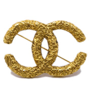 Chanel 1993 Florentine CC Brooch Large