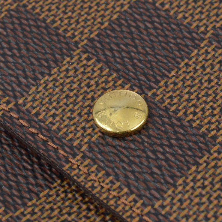 ルイヴィトン ポルトモネビエカルトクレディ 二つ折り財布 ダミエ N61652