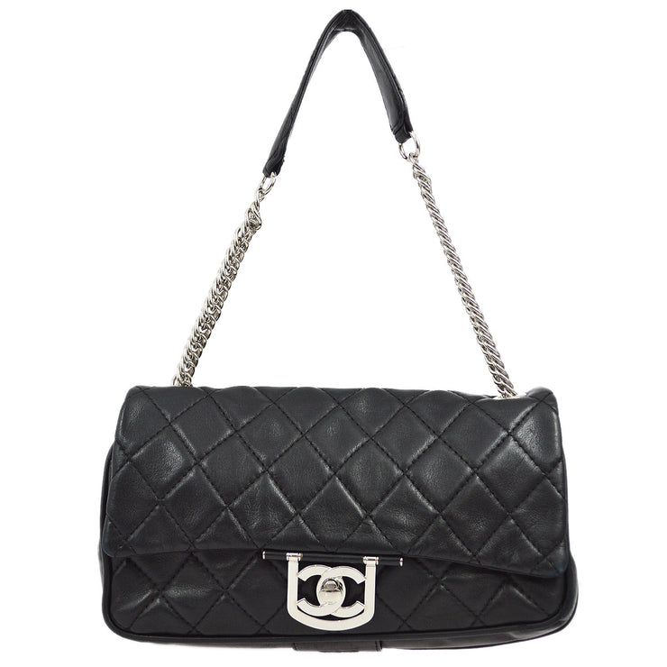Chanel Black Lambskin Chain Shoulder Bag – AMORE Vintage Tokyo