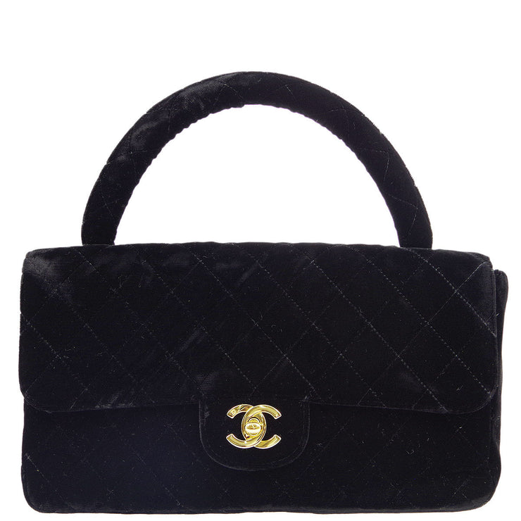 Chanel * Black Velvet Handbag – AMORE Vintage Tokyo