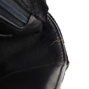 Chanel * 1991-1994 Black Velvet Medium Classic Flap Handbag
