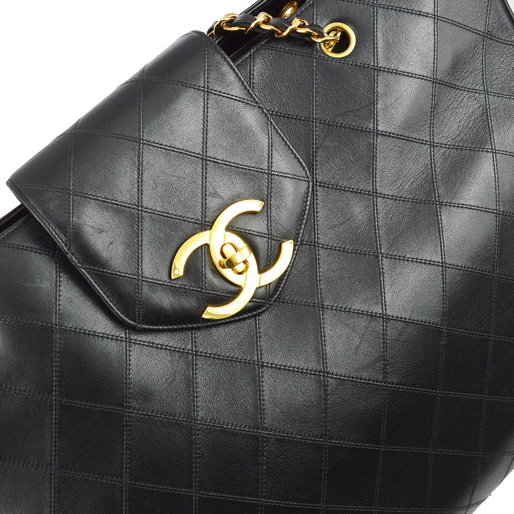 Chanel Black Lambskin Supermodel Bicolore Shoulder Bag – AMORE Vintage Tokyo