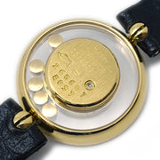 ショパール ハッピーダイヤモンド 腕時計 Ref.20/3957 18KYG ダイヤモンド クロコダイル