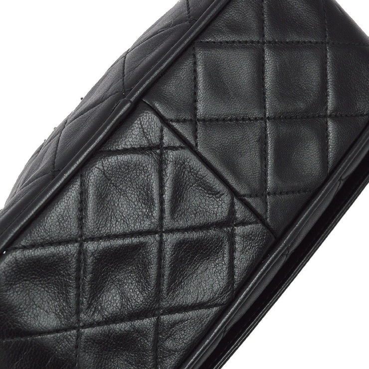 Chanel 1996-1997 Black Lambskin Camera Bag Mini