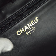 Chanel 1996-1997 Black Caviar Timeless Lunch Box Vanity 24