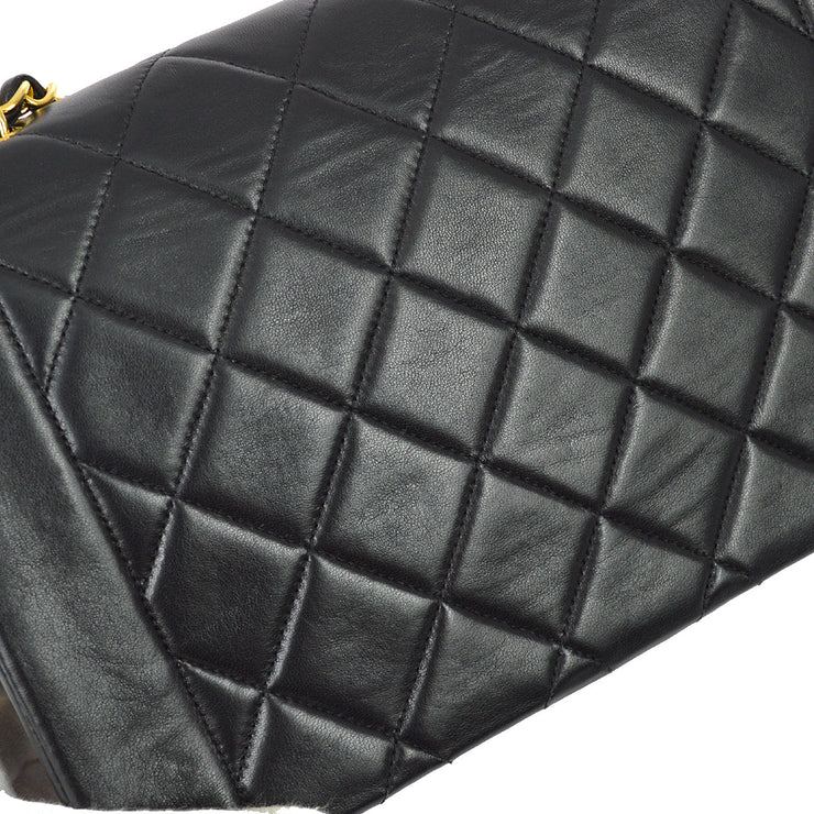 Chanel Black Lambskin Medium Diana Shoulder Bag – AMORE Vintage Tokyo