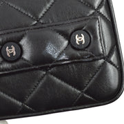 Chanel 1996-1997 Black Lambskin Handbag