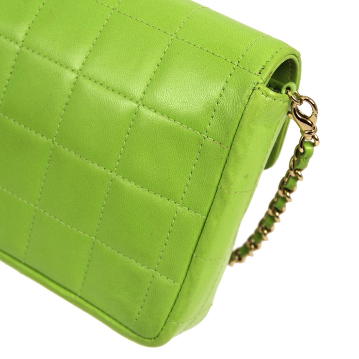 Neon green sale chanel bag