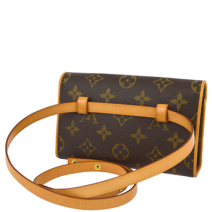 Louis Vuitton Monogram #S Pochette Florentine Belt Bum Bag M51855