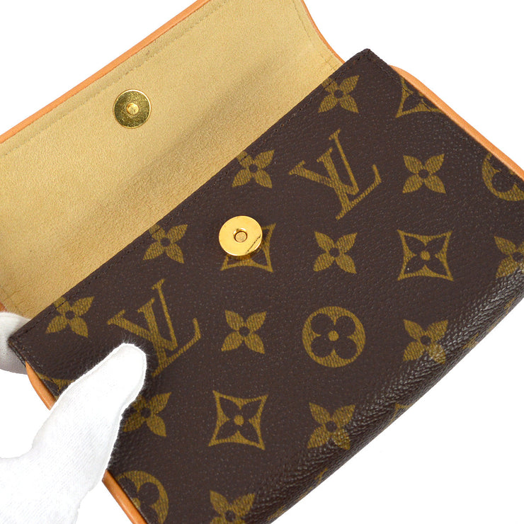 Louis Vuitton Monogram #S Pochette Florentine Belt Bum Bag M51855