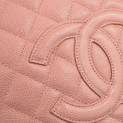 Chanel 2003-2004 Pink Caviar Skin Petite Shopping Tote PST