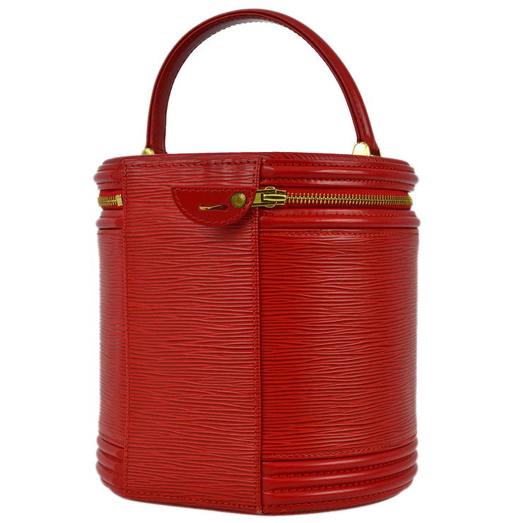 Louis Vuitton 1996 Red Epi Cannes M48037