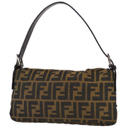 Fendi Brown Zucca Baguette Handbag