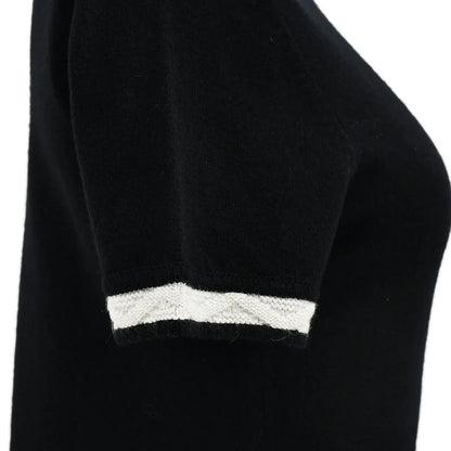 Chanel 2004 Fall CC Logo Cashmere Polo Dress #40