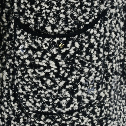 Chanel Fall 1994 roll-neck two-tone minidress #42