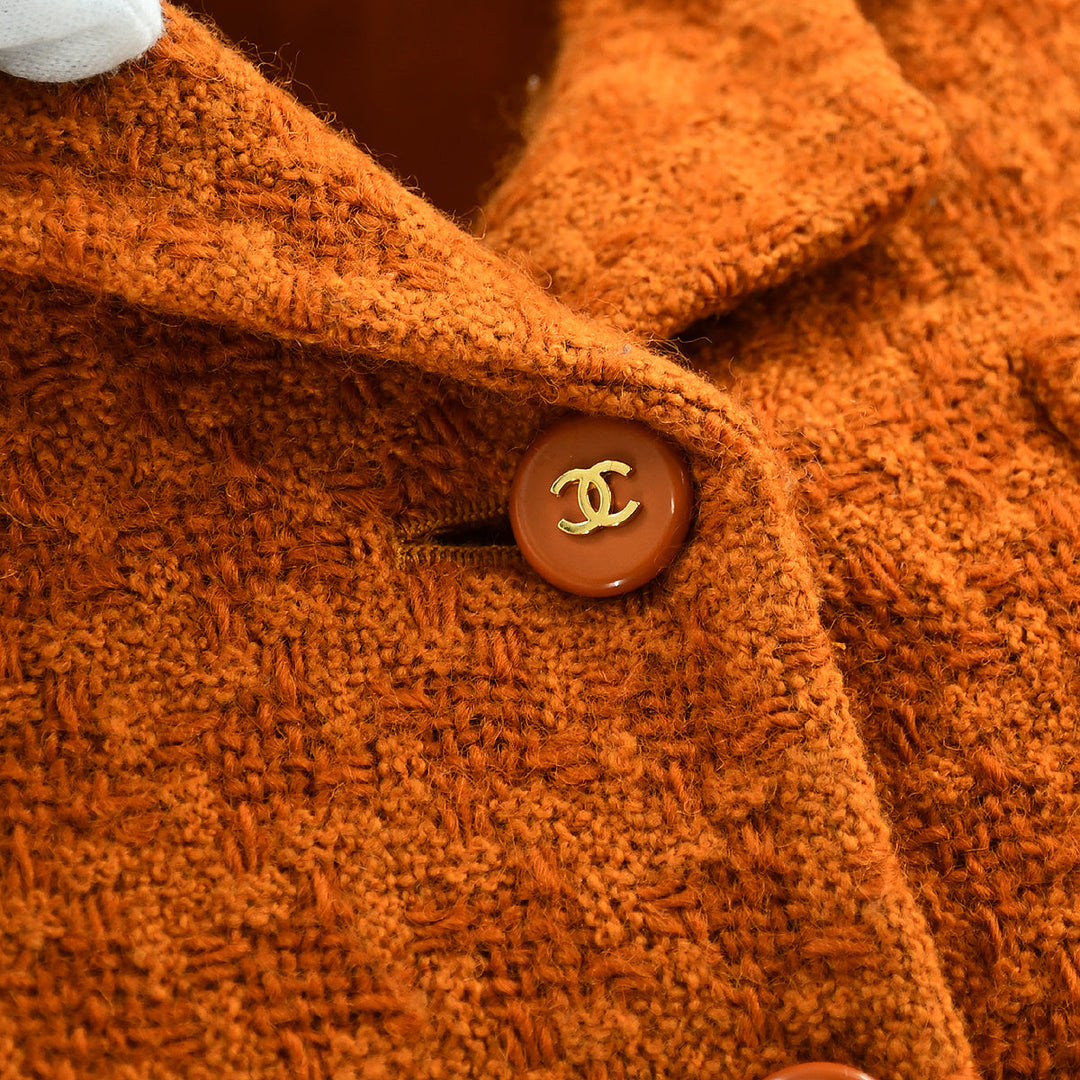 Chanel 1995 fall tweed skirt suit #38 – AMORE Vintage Tokyo