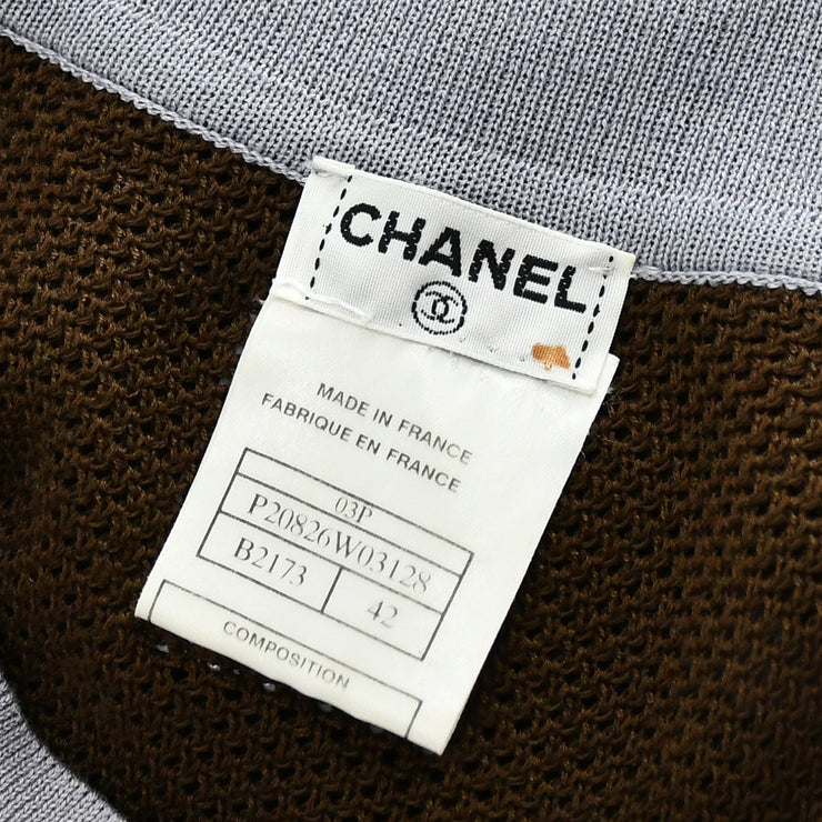 Chanel 2003 spring Sport Line open-knit top #42