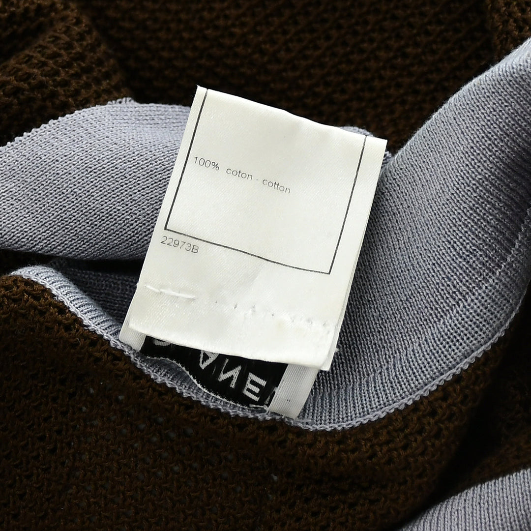 Chanel 2003 spring Sport Line open-knit top #42 – AMORE