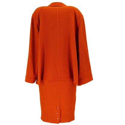 Chanel Boucle Dress Suit