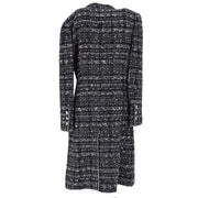 Chanel 2005 cruise crest-appliqué tweed coat #40