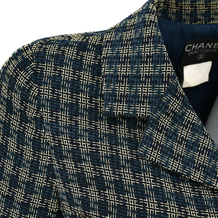 Chanel tweed single-breasted jacket