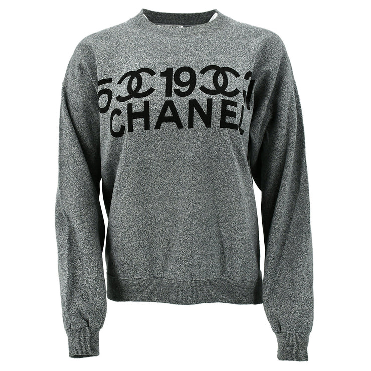 Chanel 1980s logo print sweatshirt M AMORE Vintage Tokyo