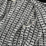 Chanel 1997 spring tweed short-sleeve cardigan #42