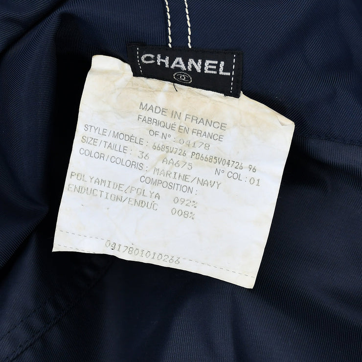 Chanel drawstring hooded coat #36