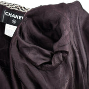 Chanel 2001 fall bouclé double-breasted jacket #40