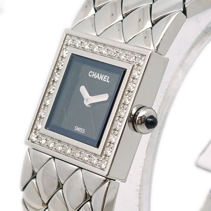 Chanel 1993 Matelasse Watch SS Diamond