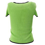 シャネル Tシャツ ライトグリーン 95P #40