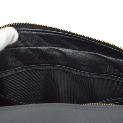 Chanel 2001-2003 Black Lambskin Choco Bar Chain Tote