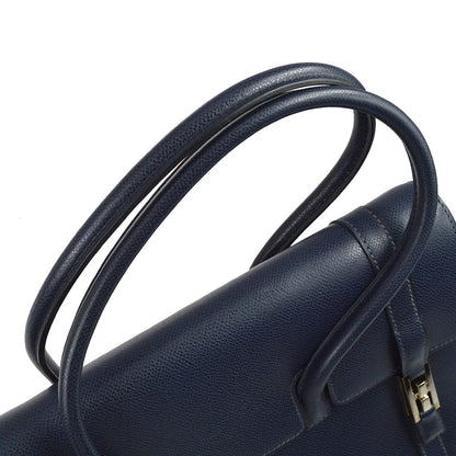 Hermes 2002 Navy Veau Grain Lisse Drag 2 32