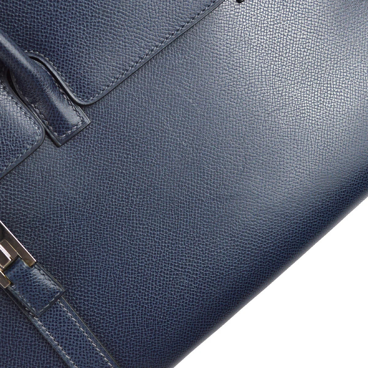 Hermes 2002 Navy Veau Grain Lisse Drag 2 32